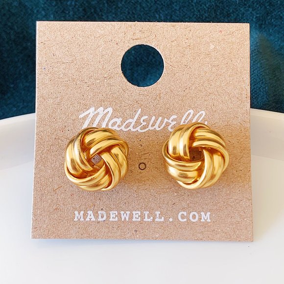 Madewell Jewelry - Madewell gold minimalist earrings